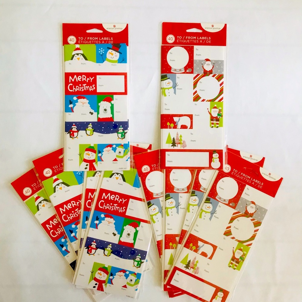Holiday Gift Stickers